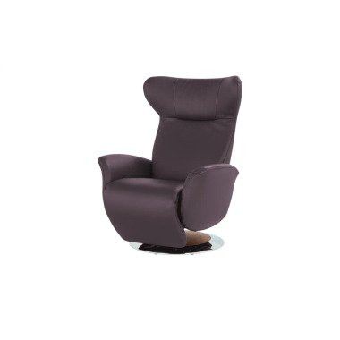 JOOP! Relaxsessel aus Leder Lounge 8140 lila/violett Maße (cm): B: