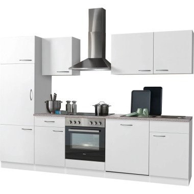 wiho Küchen Küchenzeile Kiel, mit E-Geräten