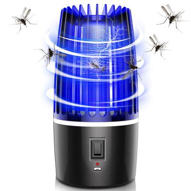 2020 neue 2 in 1 USB wiederaufladbare Moskito-Mörder-Lampe LED Bug Zapper Insekt