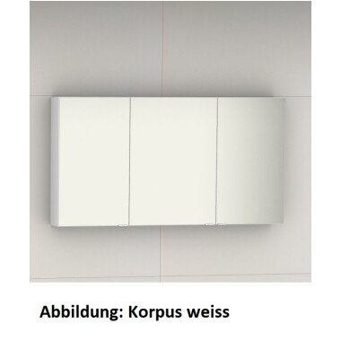 Artiqua Spiegelschrank, Weiß Glanz, 070-SDT-2-13-68