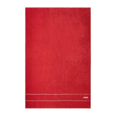 BOSS Plain Badetuch Red 100x150 cm