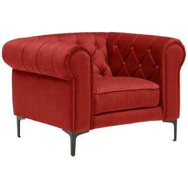 Carryhome CHESTERFIELD-SESSEL Rot