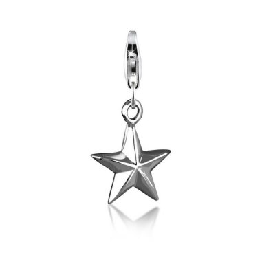 Nenalina Charm-Einhänger Stern-Anhänger Star