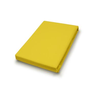 Vario Jersey-Spannbetttuch gelb, 150 x 200 cm