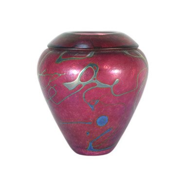 Vintage Art Glas Vase, Robert Held, Made
