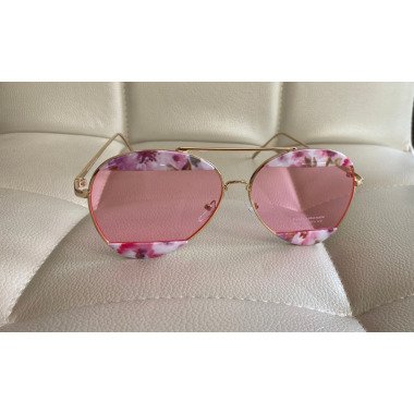 Vintage Sonnenbrille, Blumen Rosen Fashion