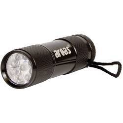 Arcas Alu 9 LED LED Mini-Taschenlampe batteriebetrieben