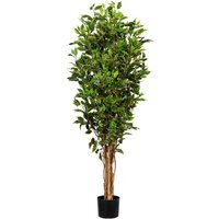 Kunstpflanze Ficus benjamini, Höhe ca. 150 cm
