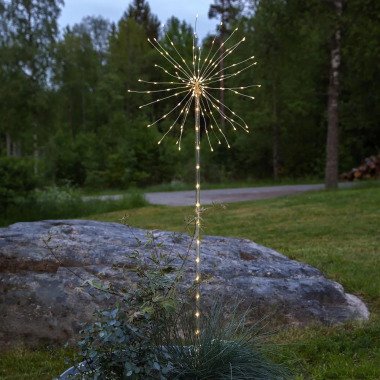 LED Lichtobjekt Firework Outdoor in Transparent