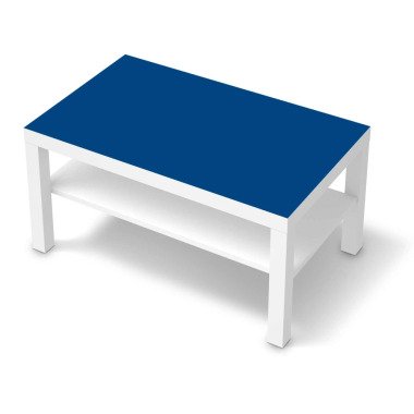 Möbelfolie IKEA Lack Tisch 90x55 cm Design: Blau Dark