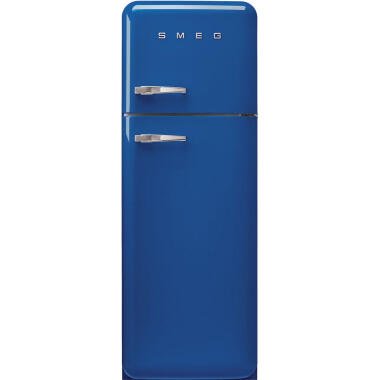 Smeg Kühl-Gefrier-Kombination , Blau , Metall , 3,1 Schubladen , D , 60x172x72.