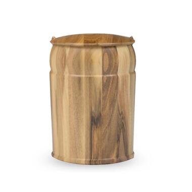 Außergewöhnliche Holz Urne aus Nussbaum Castro / Nussbaum