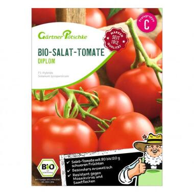 Bio Saatgut & BIO Salat-Tomatensamen Diplom F1