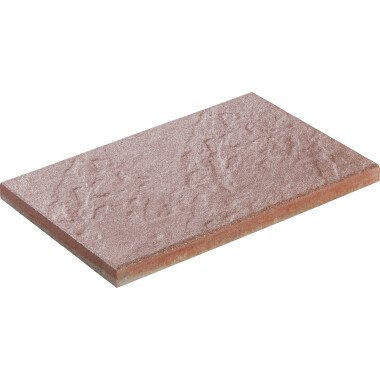 Diephaus Terrassenplatte Strukta 60 x 40 x 4 cm rot
