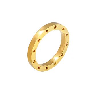 vergoldete Ringe aus 925 Silber