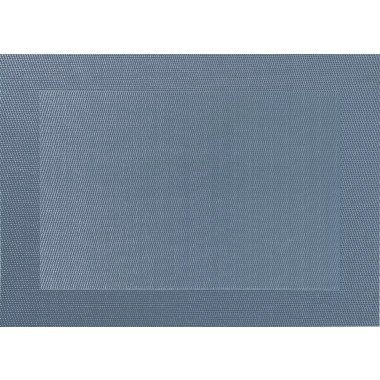 ASA Tischset gewebter Rand bluestone 46 x 33 cm