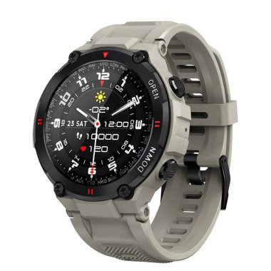Damen Sportarmband & TPFNet Smart Watch / Fitness Tracker IP68 Silikon Armband Android & IOS ve