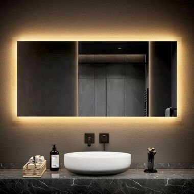 Emke Badspiegel mit Beleuchtung led Wandspiegel