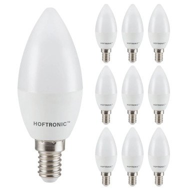 HOFTRONIC™ 10x E14 LED-Glühbirne 4,8 Watt