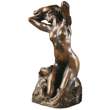 Rodin Skulptur & Auguste Rodin: Skulptur 'Baigneuse' (1880), Version in
