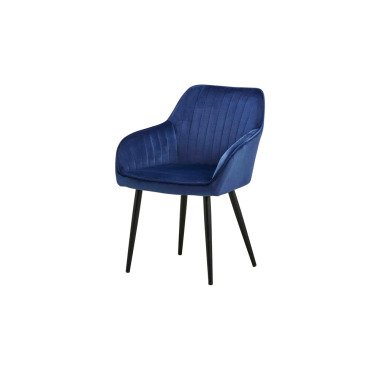 Schalenstuhl Thore blau Stühle Esszimmerstühle Esszimmerstühle mit Armleh