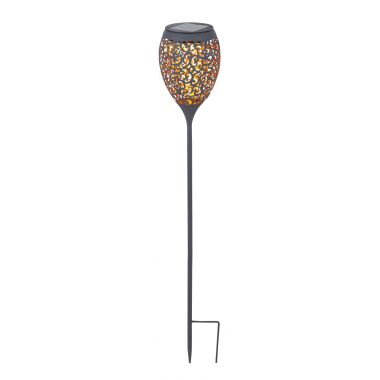 TrendLine LED Solarfackel Ornament 75,5 cm anthrazit
