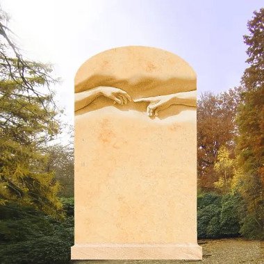 Grabdenkmal mit Michelangelo Relief