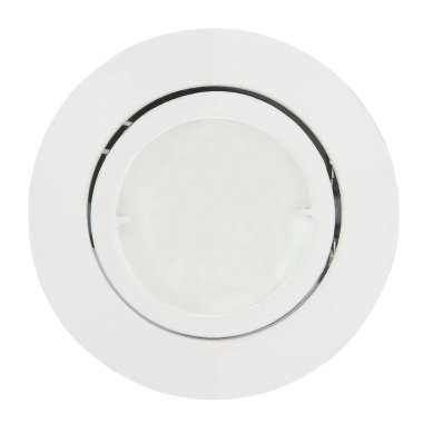 Joanie LED-Einbauleuchte in Weiß, rund