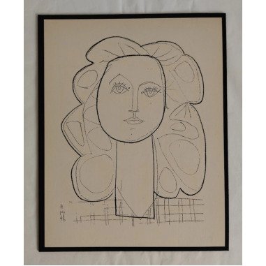 Pablo Picasso 1956 Lithographie Mit Coa Nach