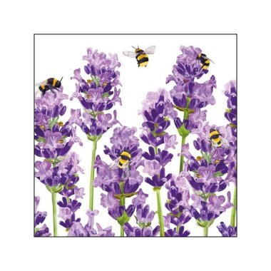 PPD Servietten Bees & Lavender 25 x 25 cm 20 Stk