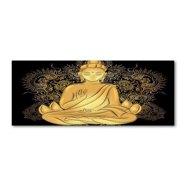 Sitzender Buddha Ungerahmte Kunstdrucke auf Leinwand