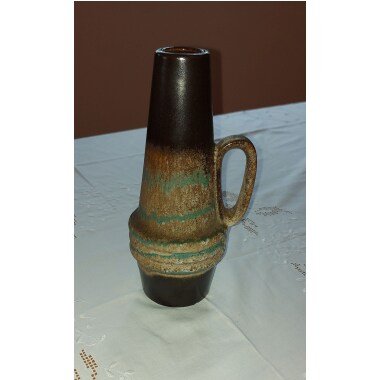 Wunderschöne Scheurich 400 Keramik Vase 22cm Hoch Vintage Midcentury