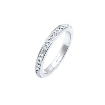 Elli  Elli Bandring Kristall 925 Silber Ring