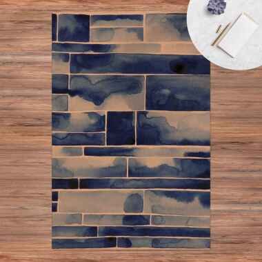 Kork-Teppich Mystische Blaue Wand