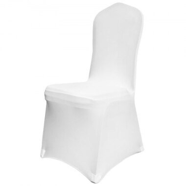 VEVOR Universell Weiße Stuhlhussen für Elegante