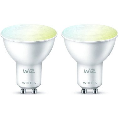 WiZ LED Smart Leuchtmittel in Weiß GU10 4,7W