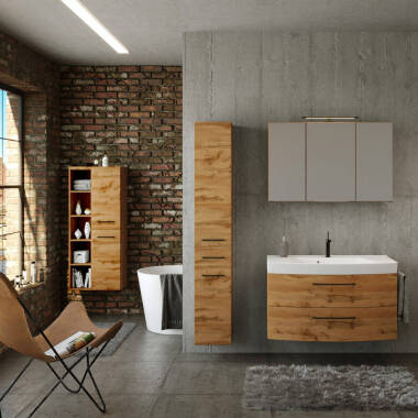 Badezimmer Möbel Set Industrial Style 100