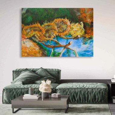 Vincent Van Gogh Sonnenblume Leinwand Kunst