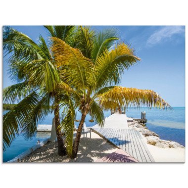 Artland Glasbild Florida Keys Himmlischer