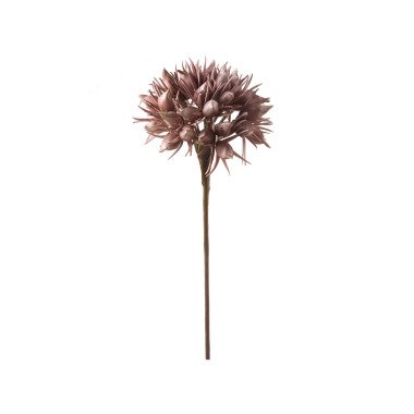 Blütenzweig Altrosa mit Glitter H: 80 cm