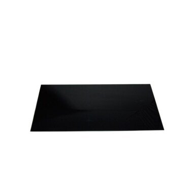 Home>it Splash plate black tempered glass 800 x 400mm