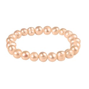 Kraftarmband Perlen, Rosé