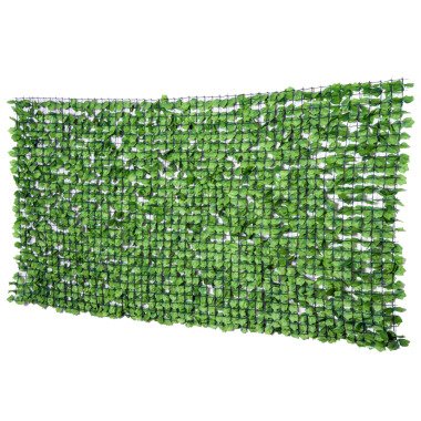 Outsunny Künstliche Sichtschutzhecke grün 300 x 150 cm (LxH) Künstliche