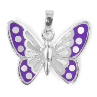 Schmetterling Anhnger aus 925 Silber