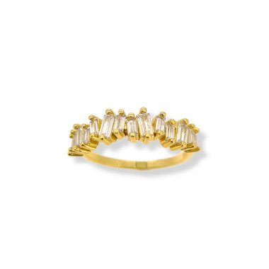 Statement-Ring mit Zirkonia & Glamouröser Zirkonia Ring Aus 925 Sterling