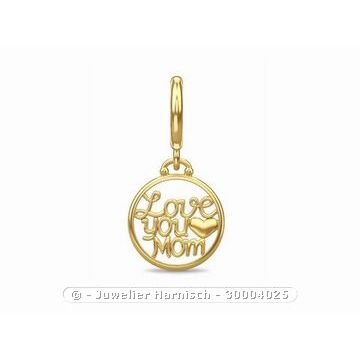 Endless Charm 53247 I Love You Mom Gold Mothers