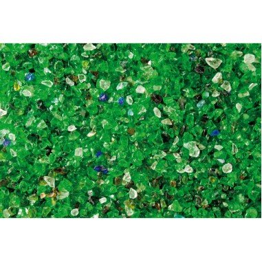 Glassplitt Garten-Grün 4 8 mm 1000 kg Big-Bag