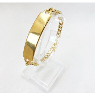 Gliederarmband Für Gravur | Perlenarmband Bettelarmband Vergoldet Armband