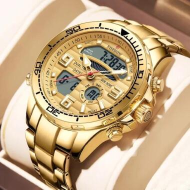 LIGE Männer Militäruhr Top Luxusmarke Big Dial Sport Uhren Männer Chronograph Quarz Armbanduhr