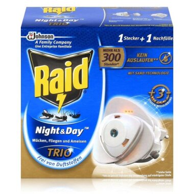 Raid Insektenfalle Raid Night & Day Trio